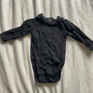 H&M Black Baby Bodysuit